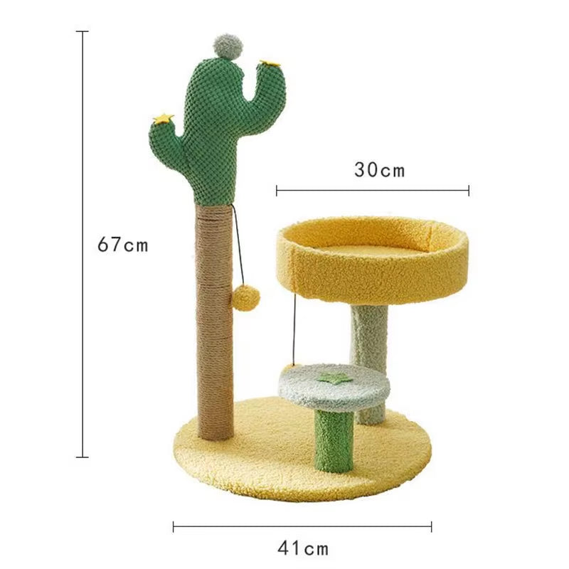 Cat Tree – Cactus Style Climbing Tower