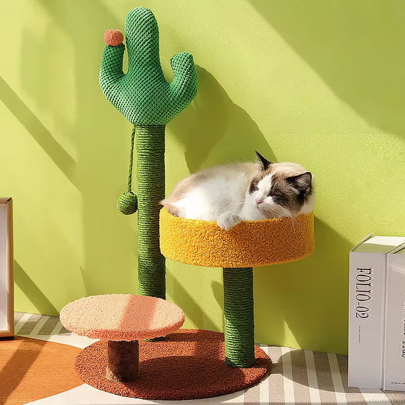 Cat Tree – Cactus Style Climbing Tower