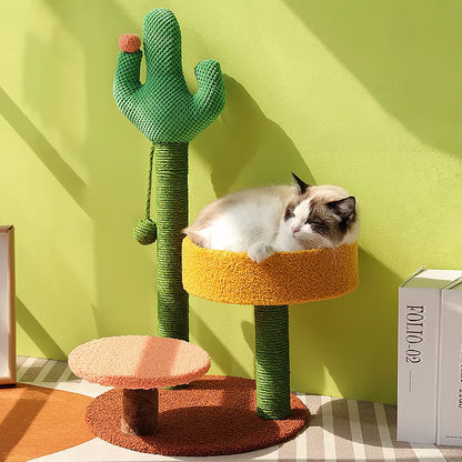 Cat Tree – Cactus Style Climbing Tower