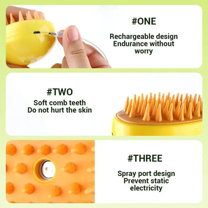 Pet Steam Brush 